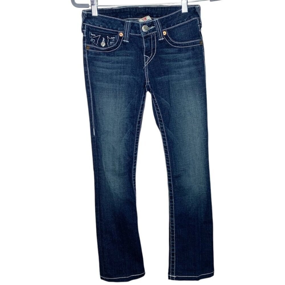 True Religion Made In USA Y2K RN112790 CA30427 Dark Wash Jeans Size 25